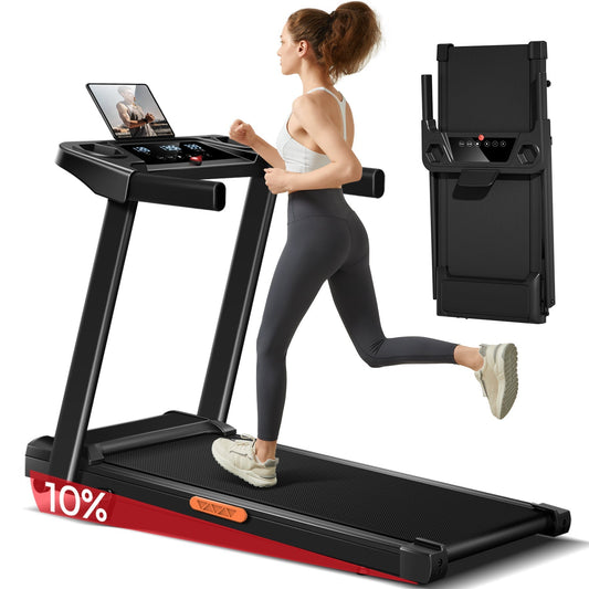 UWill SF10 Foldable Treadmill with 10%/15% Incline for Home and Office
