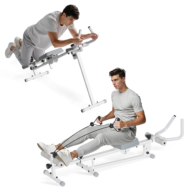 UWill 4-in-1 Ab-trainer Combined Rowing Machine