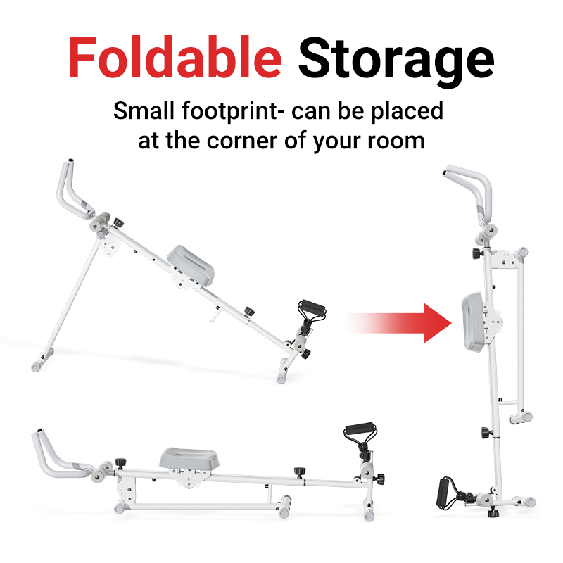 UWill 4-in-1 Ab-trainer Combined Rowing Machine